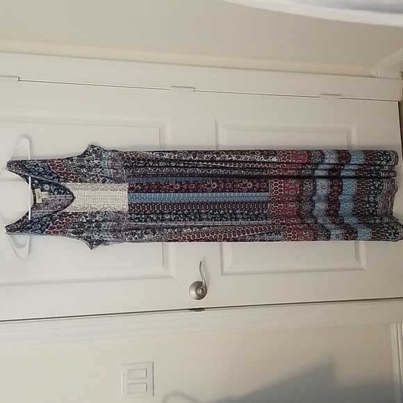 Style & Co crochet panel maxi dress - Picture 3 of 7